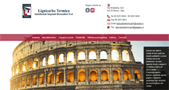 Desktop Screenshot of lignicarbotermica.com